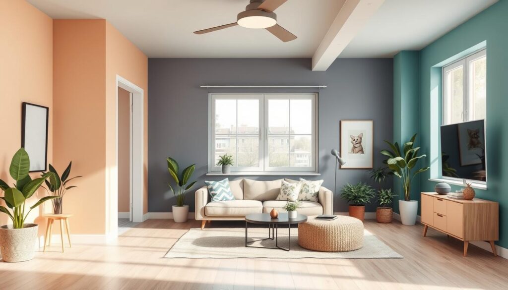 Small apartment inspiration 5 wall paint color idea