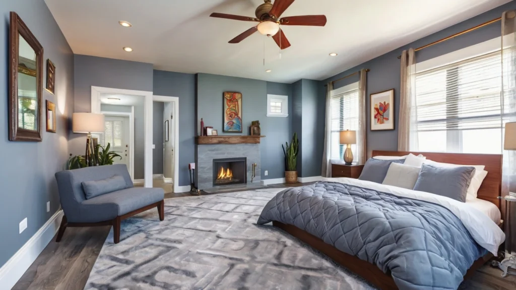 A visually appealing and professional image showcasing a well-maintained rental property. rent property