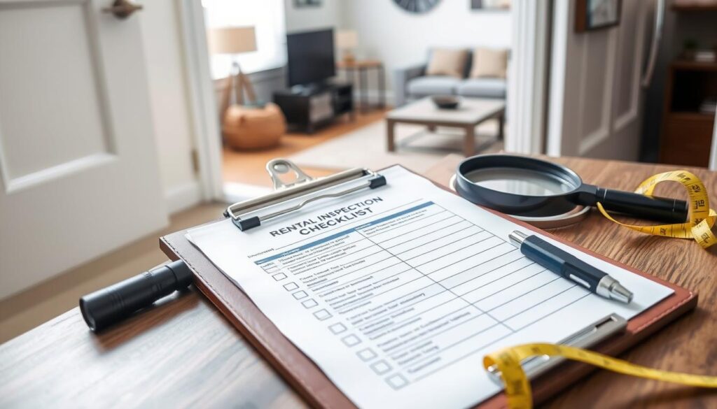 creating rental unit inspection checklist