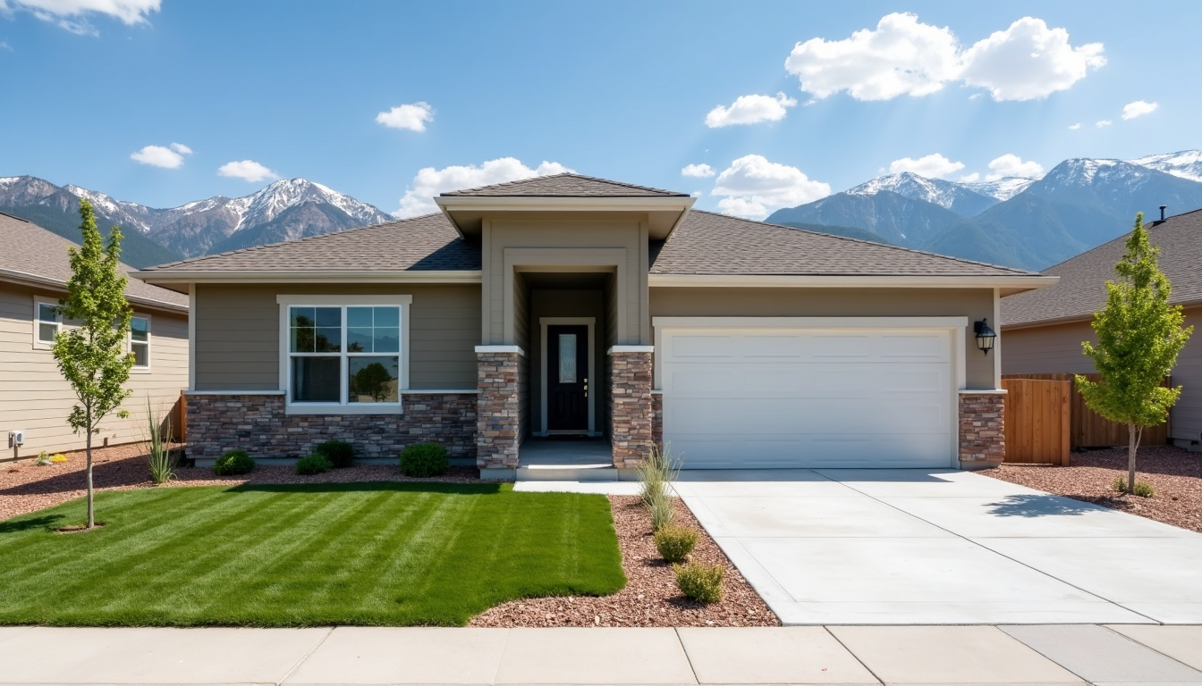 Well-maintained rental property in Garfield County, Colorado with mountain views and landscaped yard – ideal for landlords and real estate investors